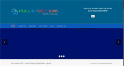 Desktop Screenshot of fullspectrumbranding.com